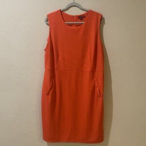 Orange Business dress